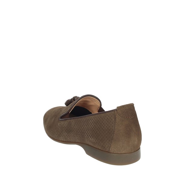 Baerchi Shoes Moccasin Brown 2302 PUNTOS