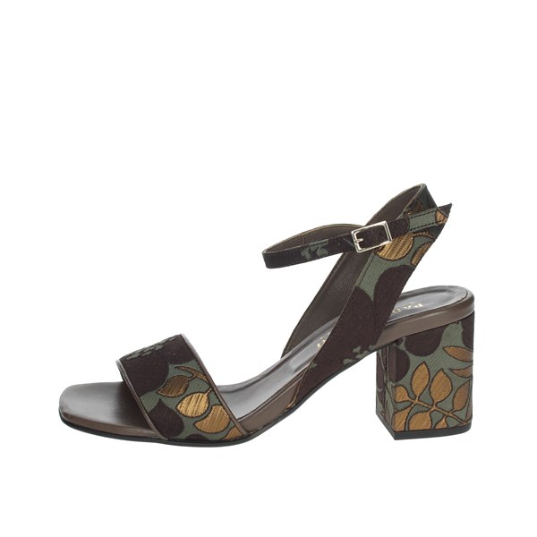 Paola Ferri Shoes Heeled Sandals Brown D7433