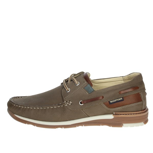 Valleverde Shoes Comfort Shoes  Brown Taupe 13820