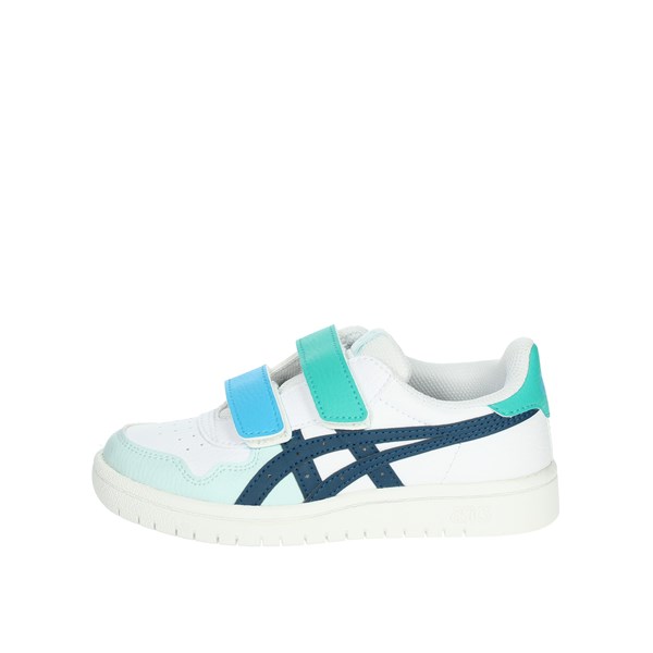 Asics Shoes Sneakers White/Light-blue 1204A008