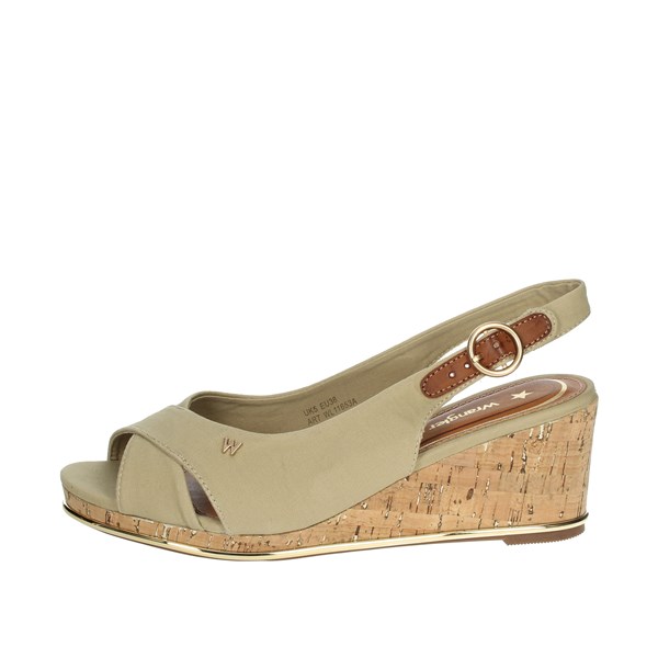 Wrangler Shoes Platform Sandals dove-grey WL11653A
