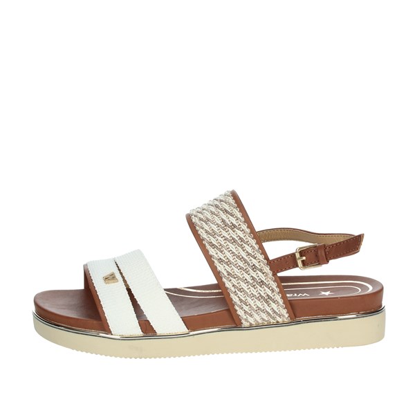 Wrangler Shoes Flat Sandals White/beige WL11704A