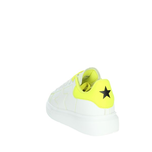 Shop Art Shoes Sneakers White/Yellow SA050303