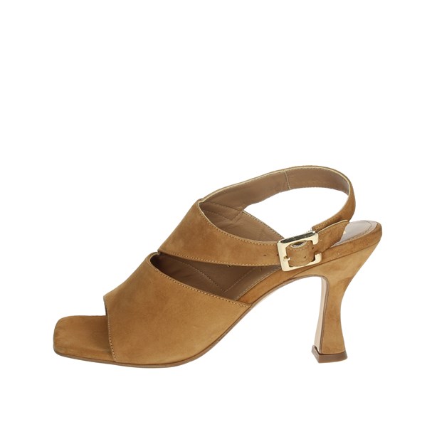 Paola Ferri Shoes Sandal Brown leather D7437