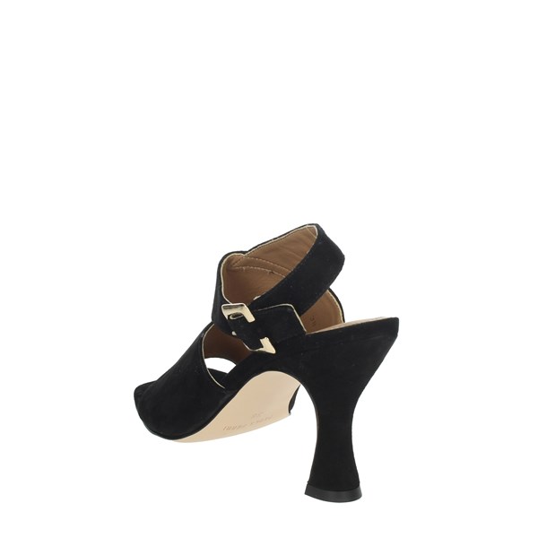 Paola Ferri Shoes Heeled Sandals Black D7437