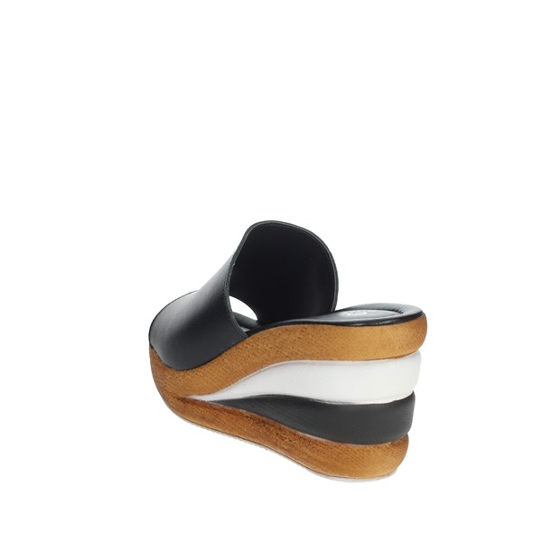 Cinzia Soft Shoes Platform Slippers Black IAF193174