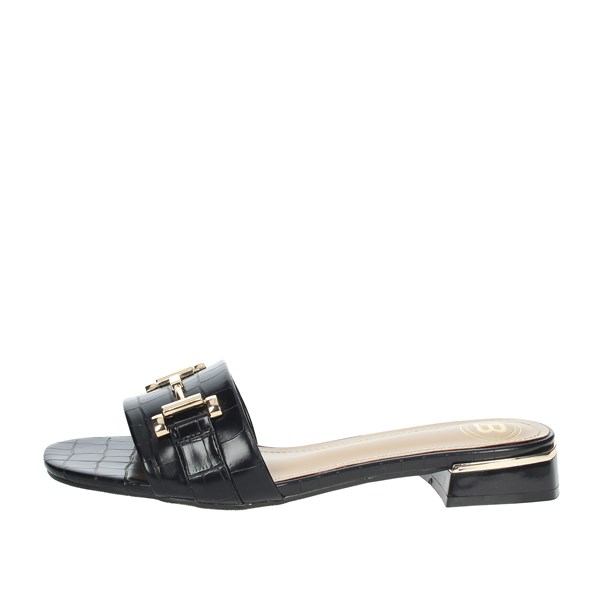 Laura Biagiotti Shoes Flat Slippers Black 6735