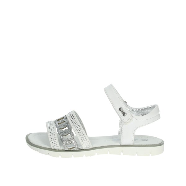 Asso Shoes Sandal White/Silver AG-11401