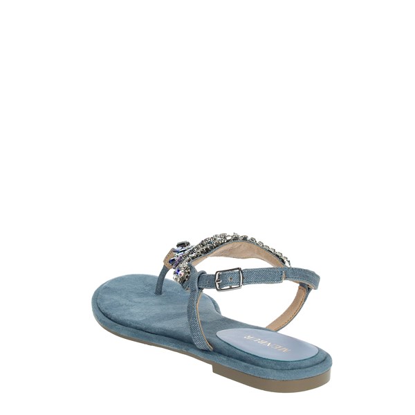 Menbur Shoes Flip Flops Blue Avio 22327