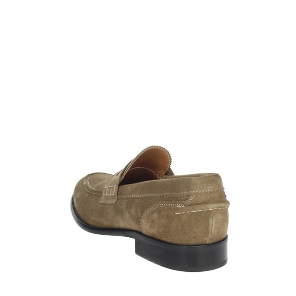 Gino Tagli Shoes Moccasin Brown Taupe 652