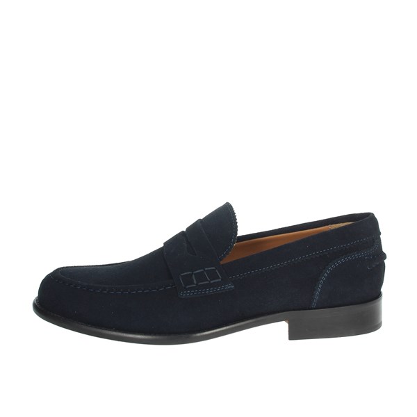 Gino Tagli Shoes Moccasin Blue 652