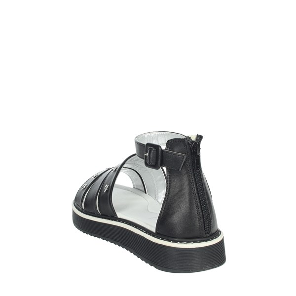 Gaelle Paris Shoes Flat Sandals Black G-961