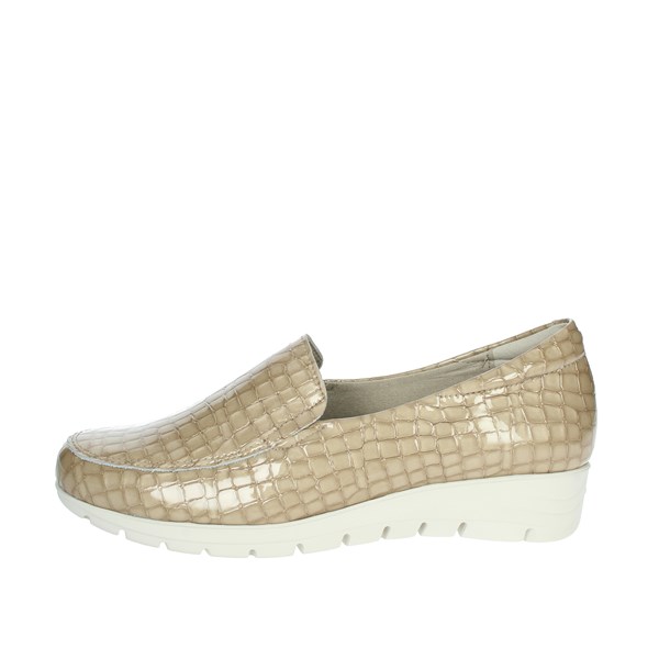 Pitillos Shoes Moccasin Beige 2200
