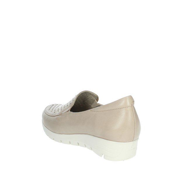 Pitillos Shoes Moccasin Beige 2203