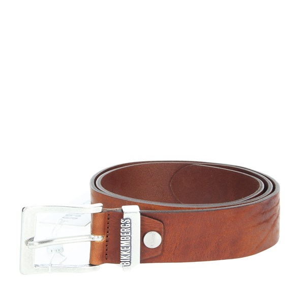 Bikkembergs Accessories Belt Brown leather E35.064