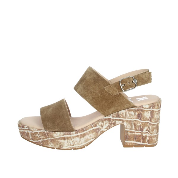 Callaghan Shoes Heeled Sandals Brown leather 28801