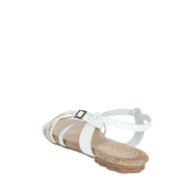 Porronet Shoes Flat Sandals White FI2616