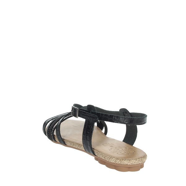 Porronet Shoes Flat Sandals Black FI2616