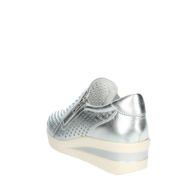 Cinzia Soft Shoes Slip-on Shoes Silver IV14904AMN
