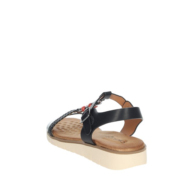 Cinzia Soft Shoes Flat Sandals Black MCA1009