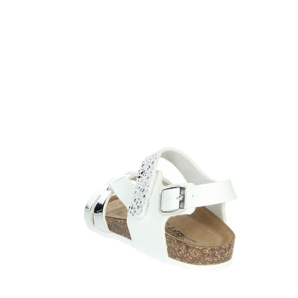 Goldstar Shoes Sandal White/Silver 856