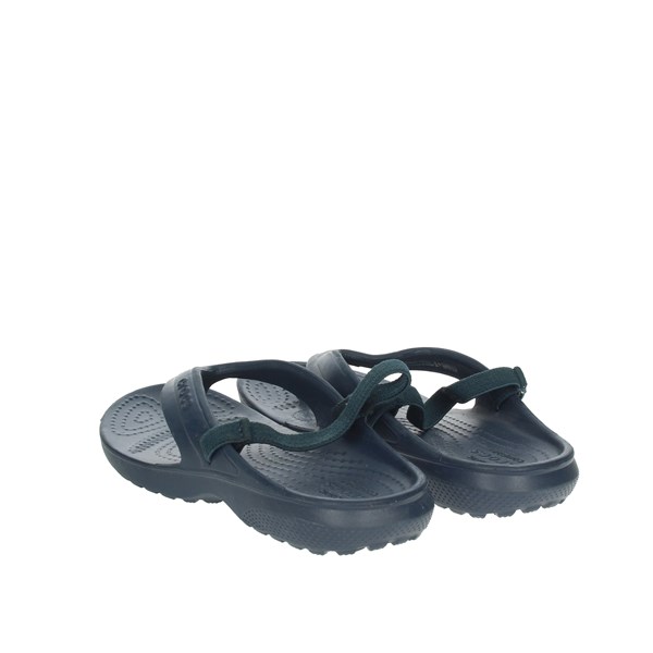 Crocs Shoes Flip Flops Blue 202871 FLIP