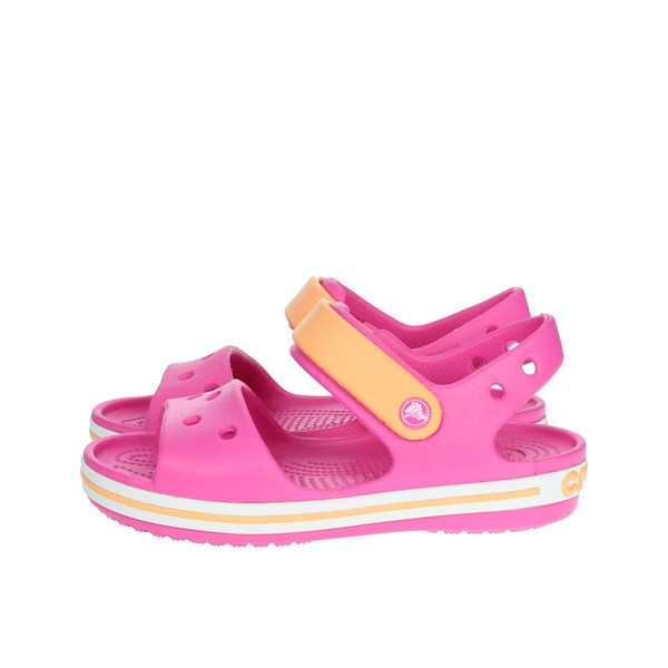Crocs Shoes Flat Sandals Fuchsia 12856
