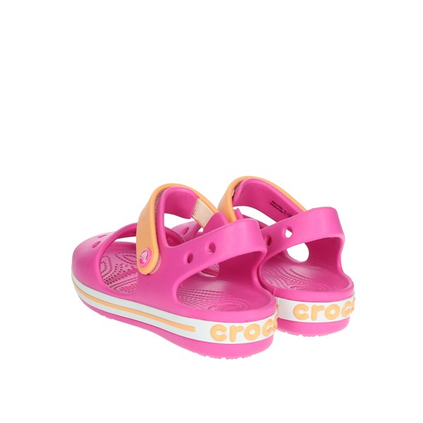 Crocs Shoes Flat Sandals Fuchsia 12856
