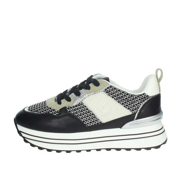 Gold & Gold Shoes Sneakers White/Black GB36