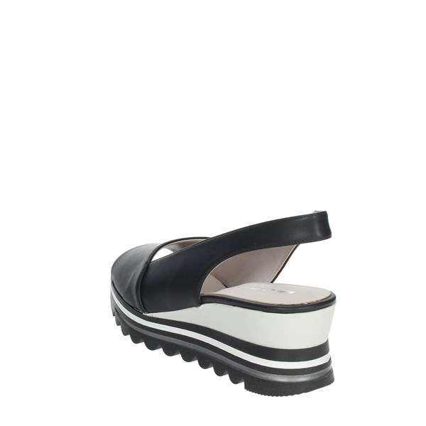Comart Shoes Platform Sandals Black 9C3486