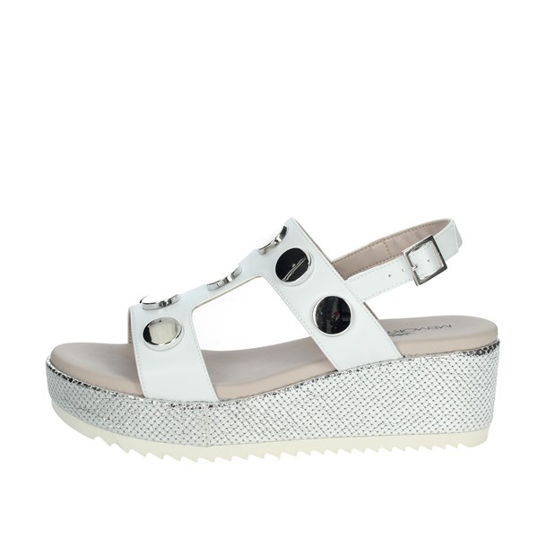 Comart Shoes Platform Sandals White 503430