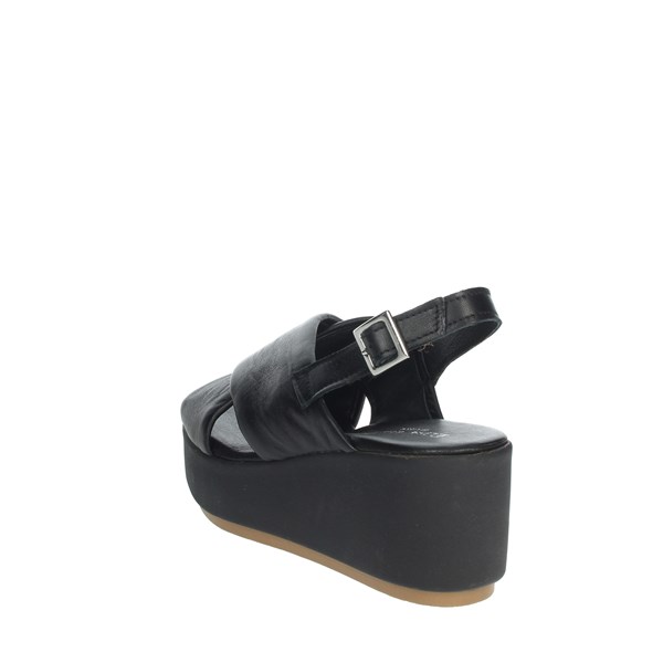 Elisa Conte Shoes Platform Sandals Black MOLLY