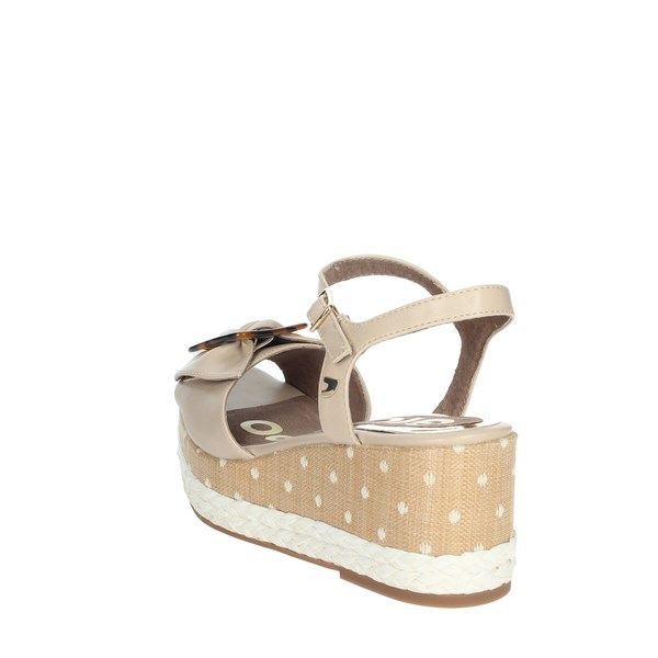 Gioseppo Shoes Platform Sandals Beige 62856