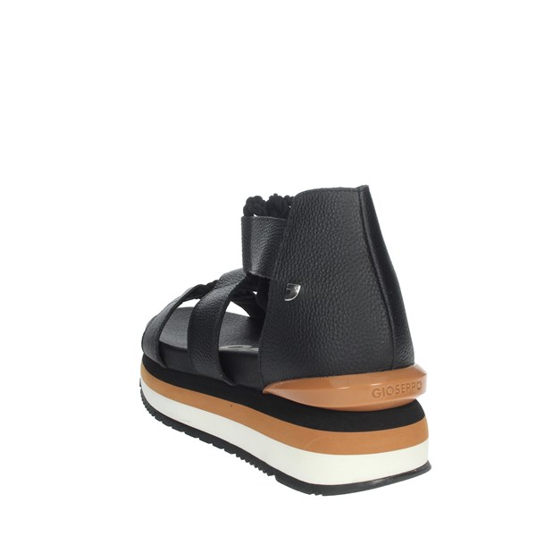 Gioseppo Shoes Platform Sandals Black 63203