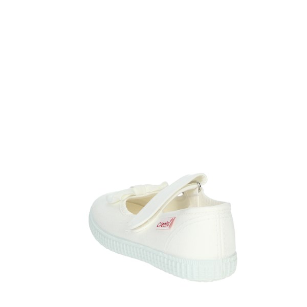 Cienta Shoes Ballet Flats White 56060