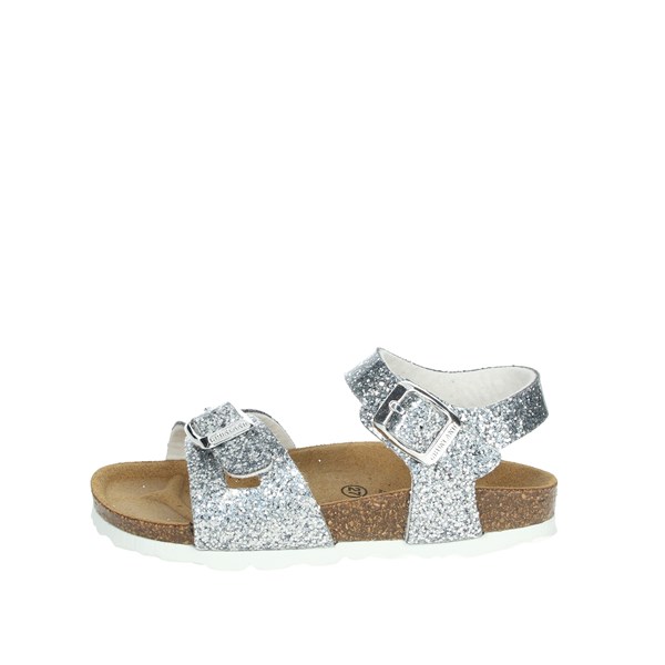 Grunland Shoes Flat Sandals Silver SB1656-40