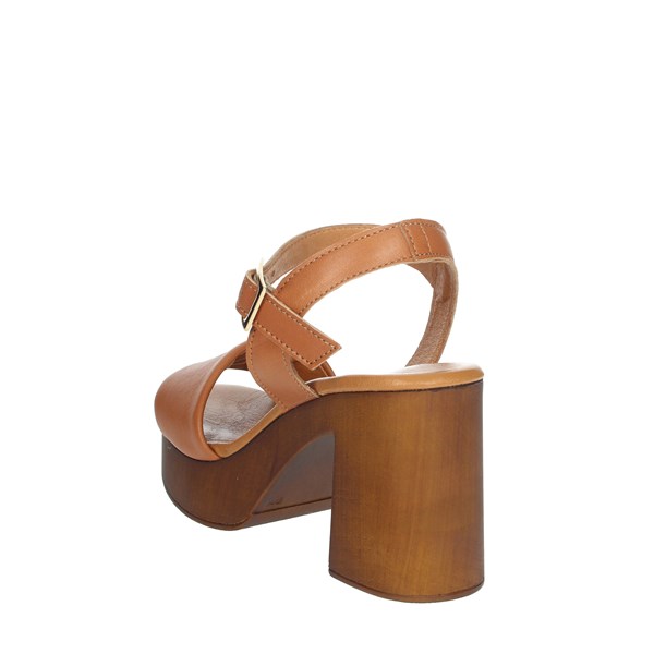 Elisa Conte Shoes Sandal Brown leather CAHI