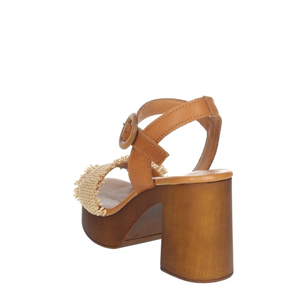 Elisa Conte Shoes Heeled Sandals Beige COLLY
