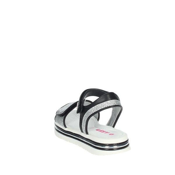 Asso Shoes Sandal Black/Silver AG-10600