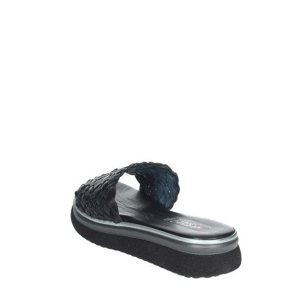 Repo Shoes Flat Slippers Black 10100-E1