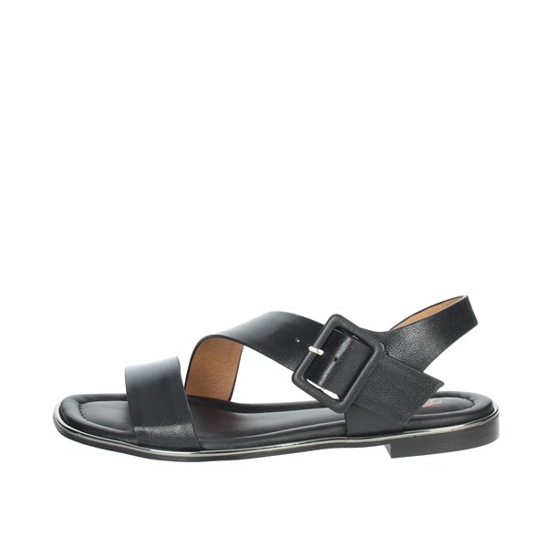 Repo Shoes Flat Sandals Black 71634-E1