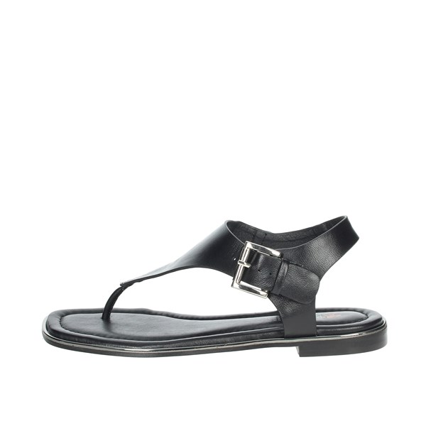 Repo Shoes Flat Sandals Black 71260-E1