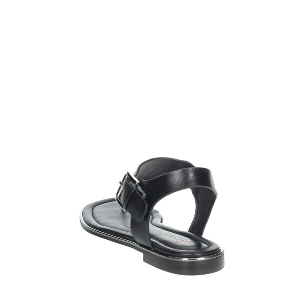 Repo Shoes Flat Sandals Black 71260-E1