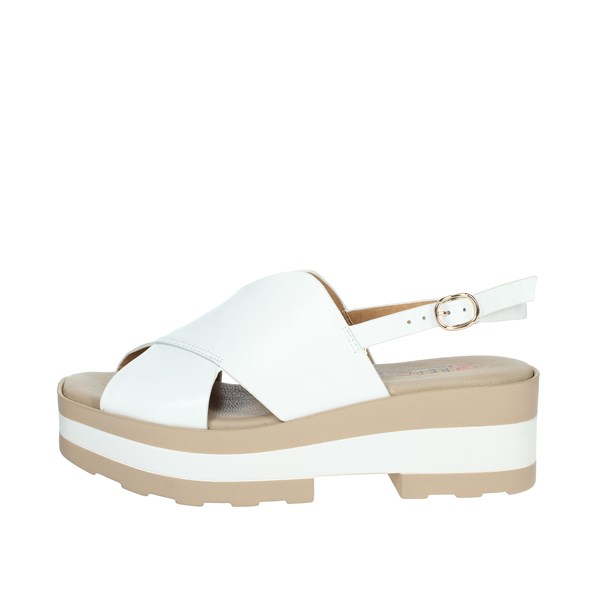 Repo Shoes Platform Sandals White 61216-E1