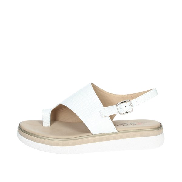 Repo Shoes Flat Sandals White 10297-E1