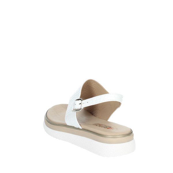Repo Shoes Flat Sandals White 10297-E1