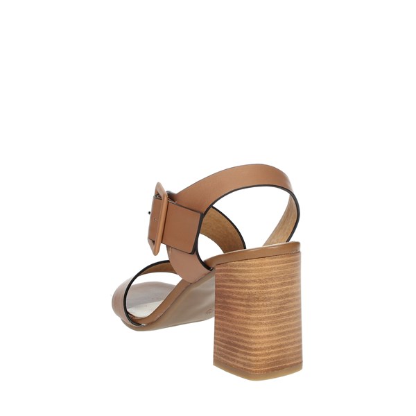 Repo Shoes Heeled Sandals Brown leather 31634-E1