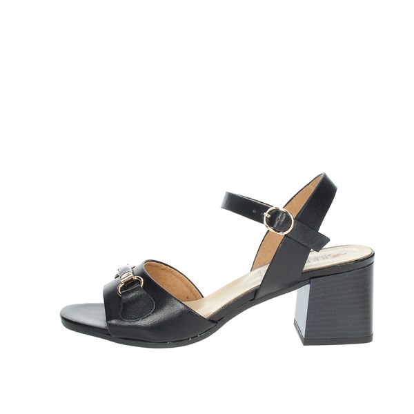 Repo Shoes Heeled Sandals Black 30628-E1