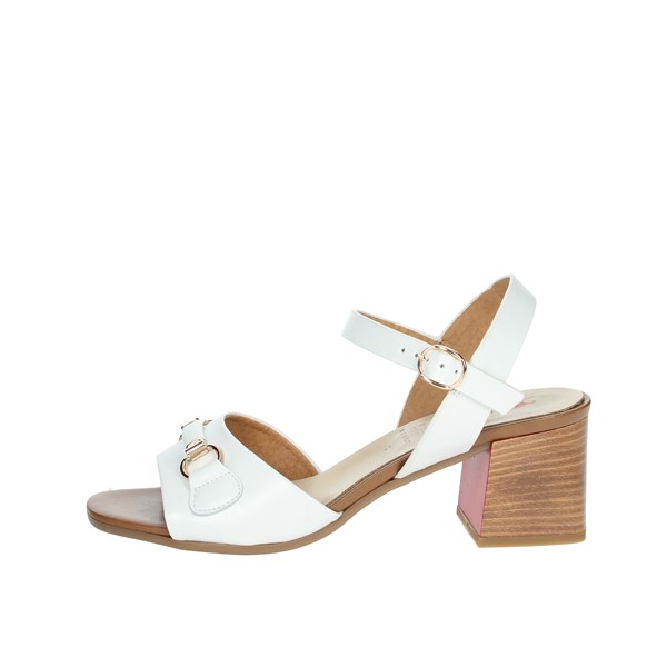 Repo Shoes Heeled Sandals White 30628-E1