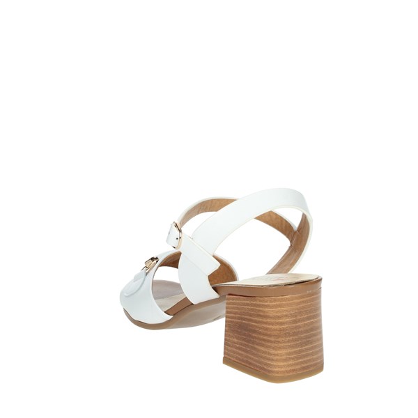Repo Shoes Heeled Sandals White 30628-E1